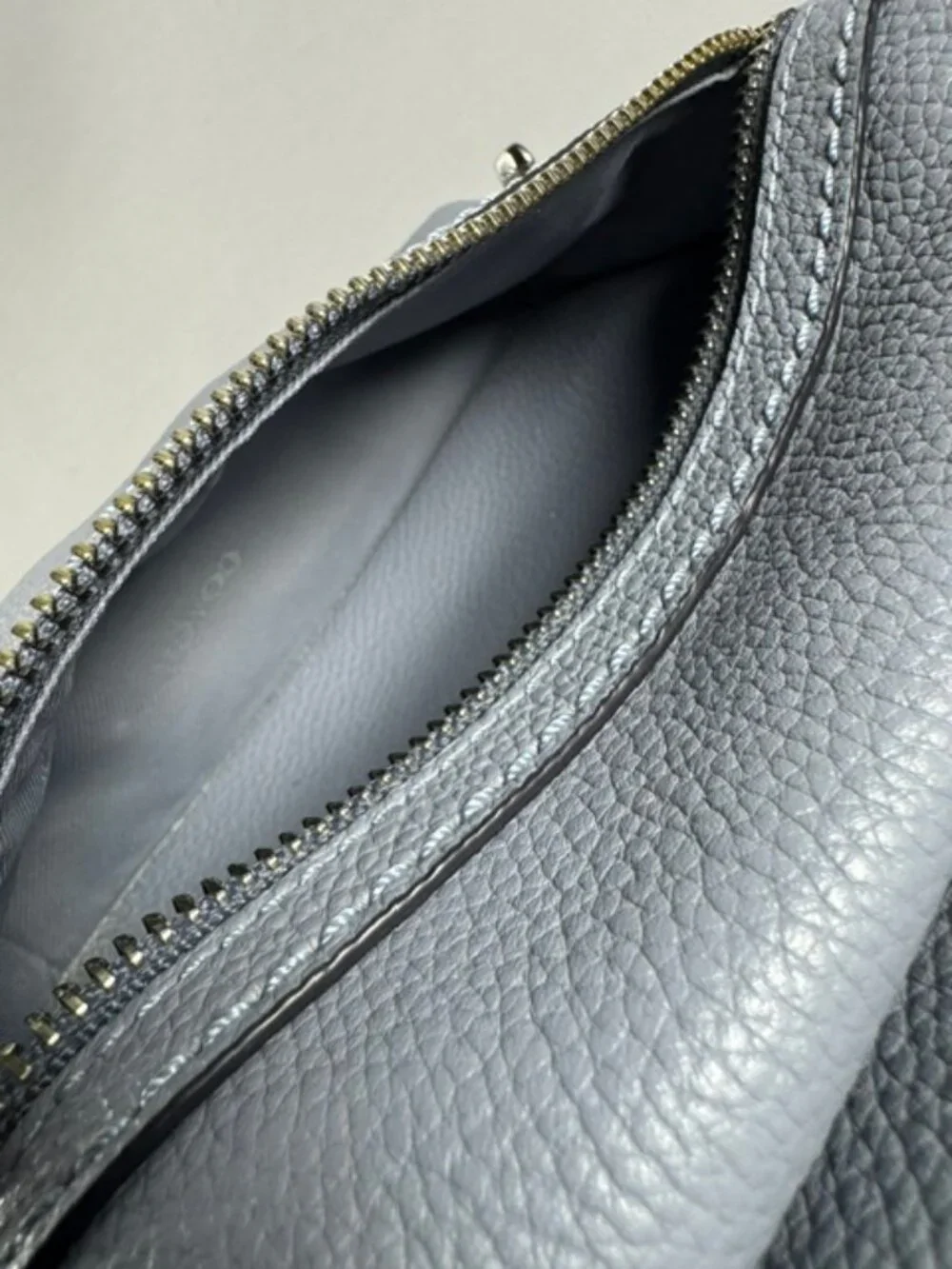 COACH Campus Backpack 23 Pebbled Leather #31032, Blue/Periwinkle (RARE) & SHW